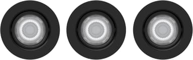 Philips Impala Ceiling valaisin 6 W 3 kpl (musta)