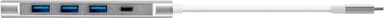 Sandstrom 8-porttinen USB-C hubi