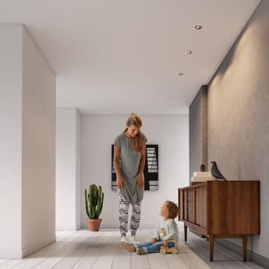 Philips Donegal Ceiling valaisin GU10 3 kpl (hopea)