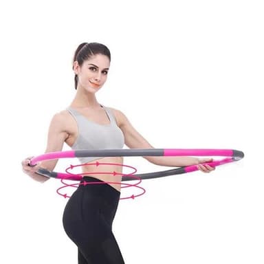 Hula Hoop 100cm 1,5kg Pinkki/Harmaa