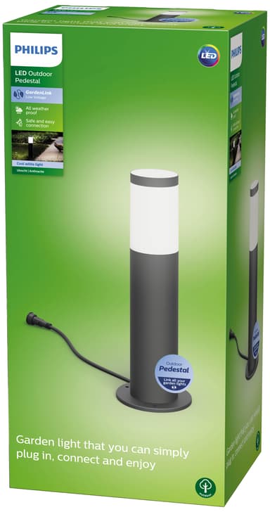 Philips GardenLink LV Utrecht Pedestal ulkovalaisin 6 W (viileä)