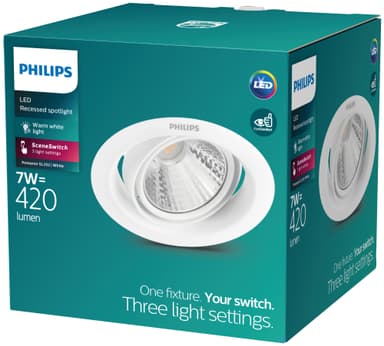 Philips Pomeron Ceiling valaisin 7 W