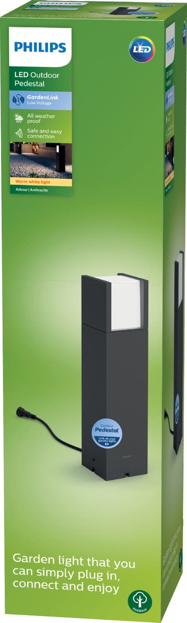 Philips GardenLink LV Arbour Pedestal ulkovalaisin 6 W (lämmin)