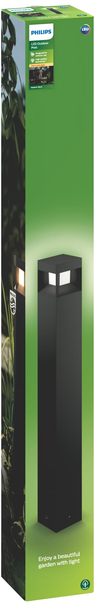 Philips Parterre pylväsvalaisin 8 W