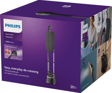 Philips 3000 series vaatehöyrystin STE3170/80 (musta)
