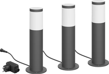 Philips GardenLink LV Utrecht Pedestal ulkovalaisinsarja 24 W (3 kpl)
