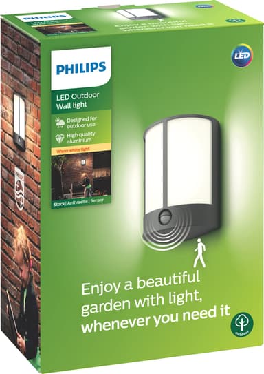 Philips Stock IR Outdoor Lighting ulkovalaisin 5,5 W