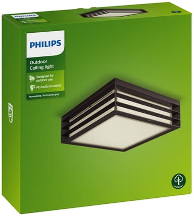Philips Moonshine kattovalaisin ulkokäyttöön E27