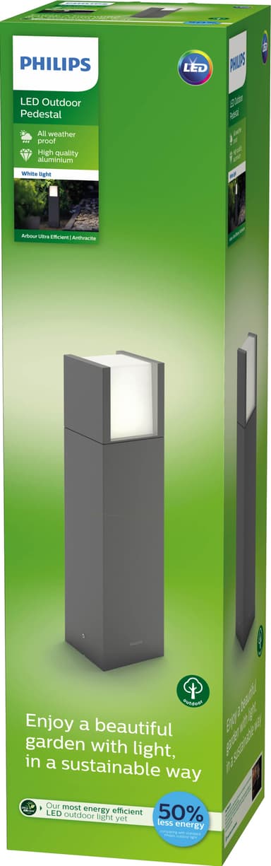 Philips Arbour jalustavalaisin ulkokäyttöön 3,8 W