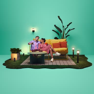 Wiz Connected Elpas ulkovalaisin 4,8 W aloituspakkaus