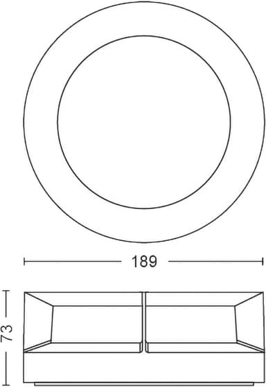 Philips Actea seinälyhty 12 W