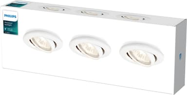 Philips Enif kattovalaisin GU10 (3 kpl)