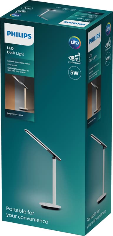 Philips Ivory pöytävalaisin 5 W