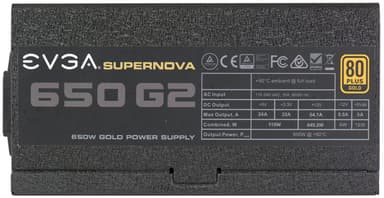 EVGA Supernova G2 650W virtalähde