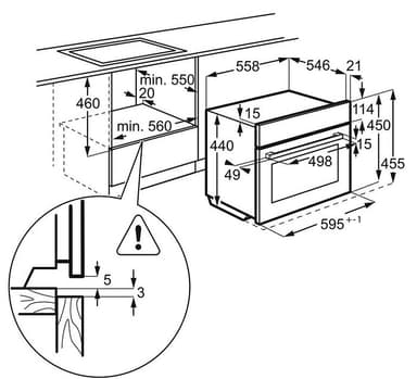 Electrolux kompakti uuni EVY5841BOX