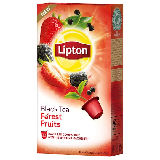Lipton teekapselit - Black Tea Forest Fruit