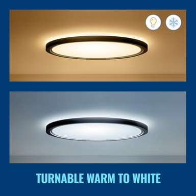WiZ SuperSlim kattovalaisin 32 W RGB (musta)