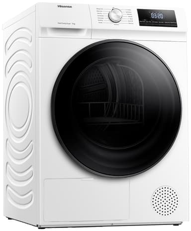 Hisense kuivausrumpu DHQA902U