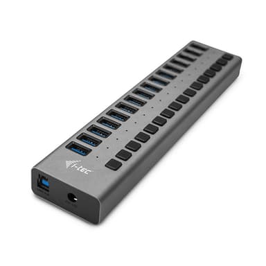 i-tec U3CHARGEHUB16, inomhus, AC, Grå