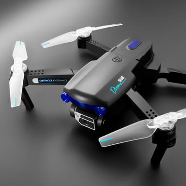 Drone taittuvalla rakenteella, 360° esteiden välttäminen, esteiden välttäminen Musta