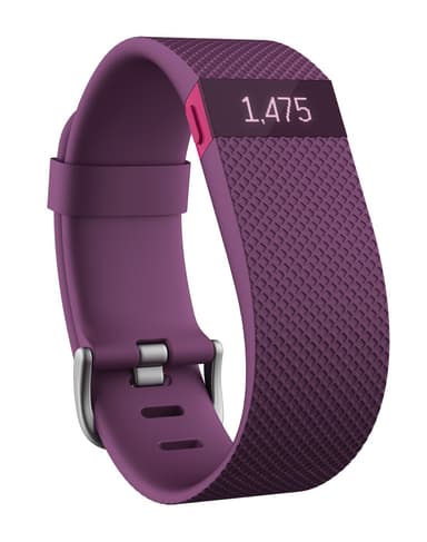 Fitbit Charge HR aktiivisuusranneke L (luumu)