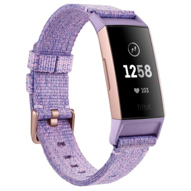 Fitbit Charge 3 Special Edt. aktiivisuusranneke (laventeli/ruusukulta) Fitbit Charge 3 Special Edt. aktiivisuusranneke (laventeli/ruusukulta)