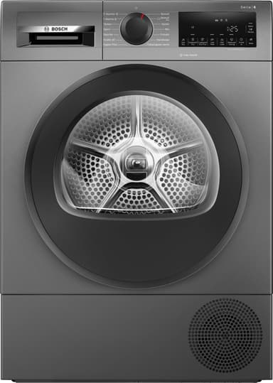 Bosch Serie 6 kuivausrumpu WQG245RASN (Raudanharmaa)