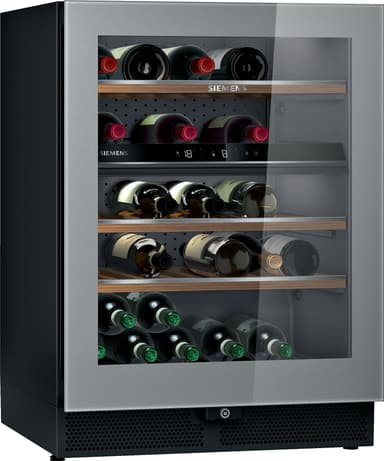 Siemens viinikaappi KW16KATGA (hopea)