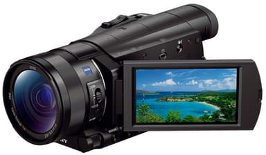 Sony FDR-AX100 4K videokamera (musta)