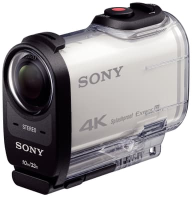 Sony FDR-X1000 actionkamera vesitiiviillä suojalla