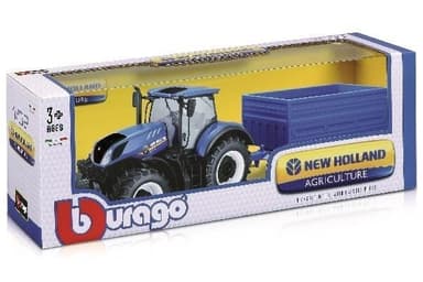 Tractor 1:32 w/trailer New Holland T7.315 ass.
