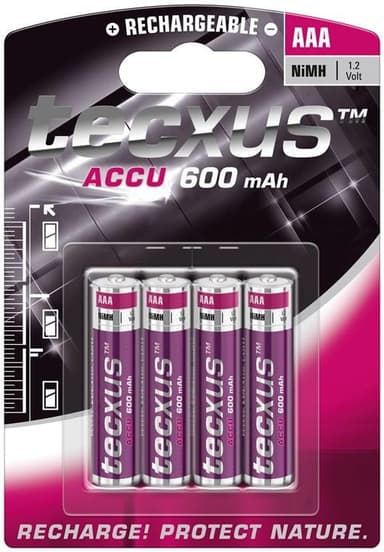 Tecxus AAA (mikro)/HR03 - 600 mAh