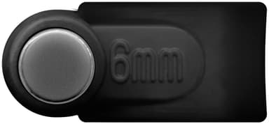 Goobay Kaapelikiristin 6 mm, musta