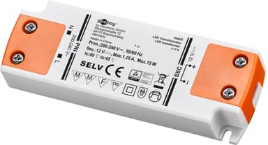 Goobay LED-muuntaja 12 V (DC)/15 W