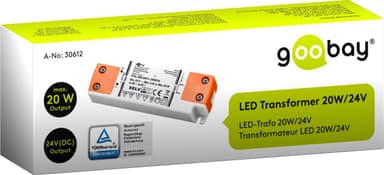 Goobay LED-muuntaja 24 V (DC)/20 W