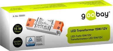 Goobay LED-muuntaja 12 V (DC)/15 W
