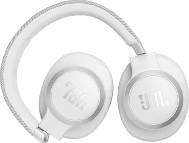 JBL Live 770NC langattomat around-ear kuulokkeet (valkoinen)