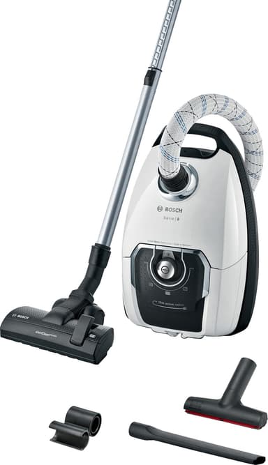 Bosch Series 8 pölypussillinen pölynimuri BGL8WH3