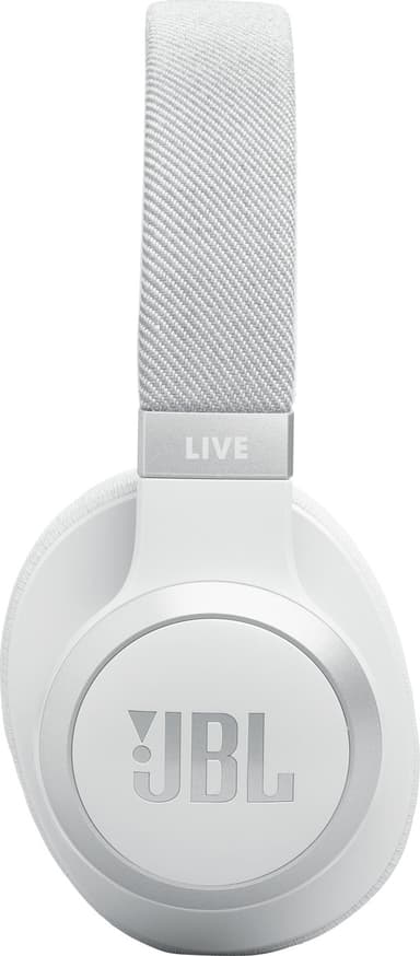 JBL Live 770NC langattomat around-ear kuulokkeet (valkoinen)