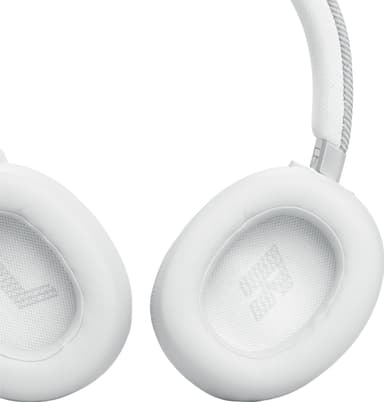 JBL Live 770NC langattomat around-ear kuulokkeet (valkoinen)