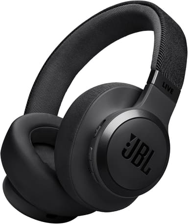 JBL Live 770NC langattomat around-ear kuulokkeet (musta)