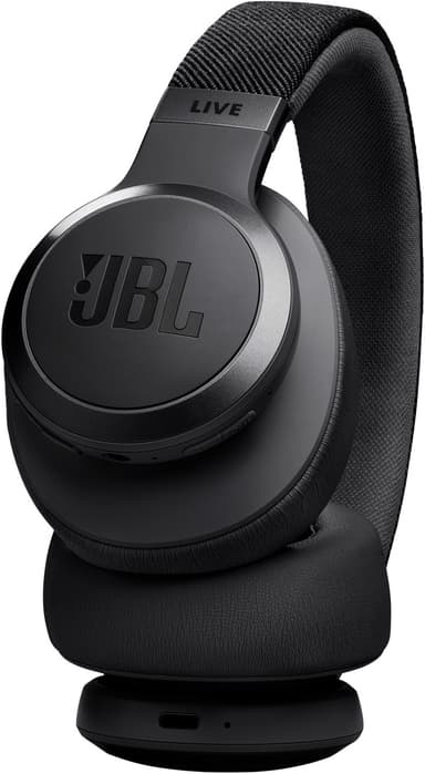 JBL Live 770NC langattomat around-ear kuulokkeet (musta)