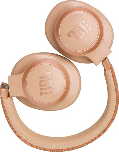 JBL Live 770NC langattomat around-ear kuulokkeet (hiekka)