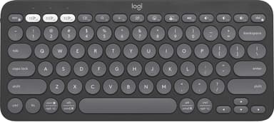 Logitech Pebble Keys 2 K380s langaton näppäimistö (grafiitti)