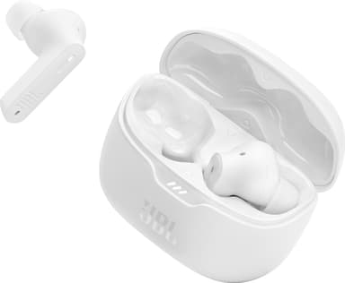 JBL Tune Beam täysin langattomat in-ear kuulokkeet (valkoinen)