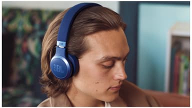 JBL Live 670NC langattomat on-ear kuulokkeet (sininen)