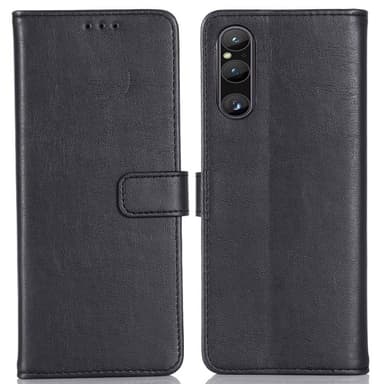 PU-magneettinen lompakon nahkakotelo Sony Xperia 1 V: lle