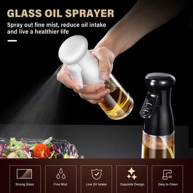 Öljysuihkepullo 200ML etikkaannostelija BBQ-salaatin keittäminen