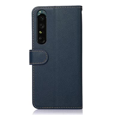 KHAZNEH puhelimen kansi Sony Xperia 1 V - Sininen/Ruskea