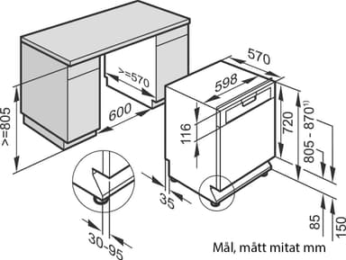 Miele astianpesukone G 4204 SCU (valkoinen)